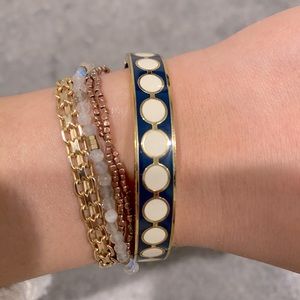 Kate Spade pearls of wisdom cuff bracelet